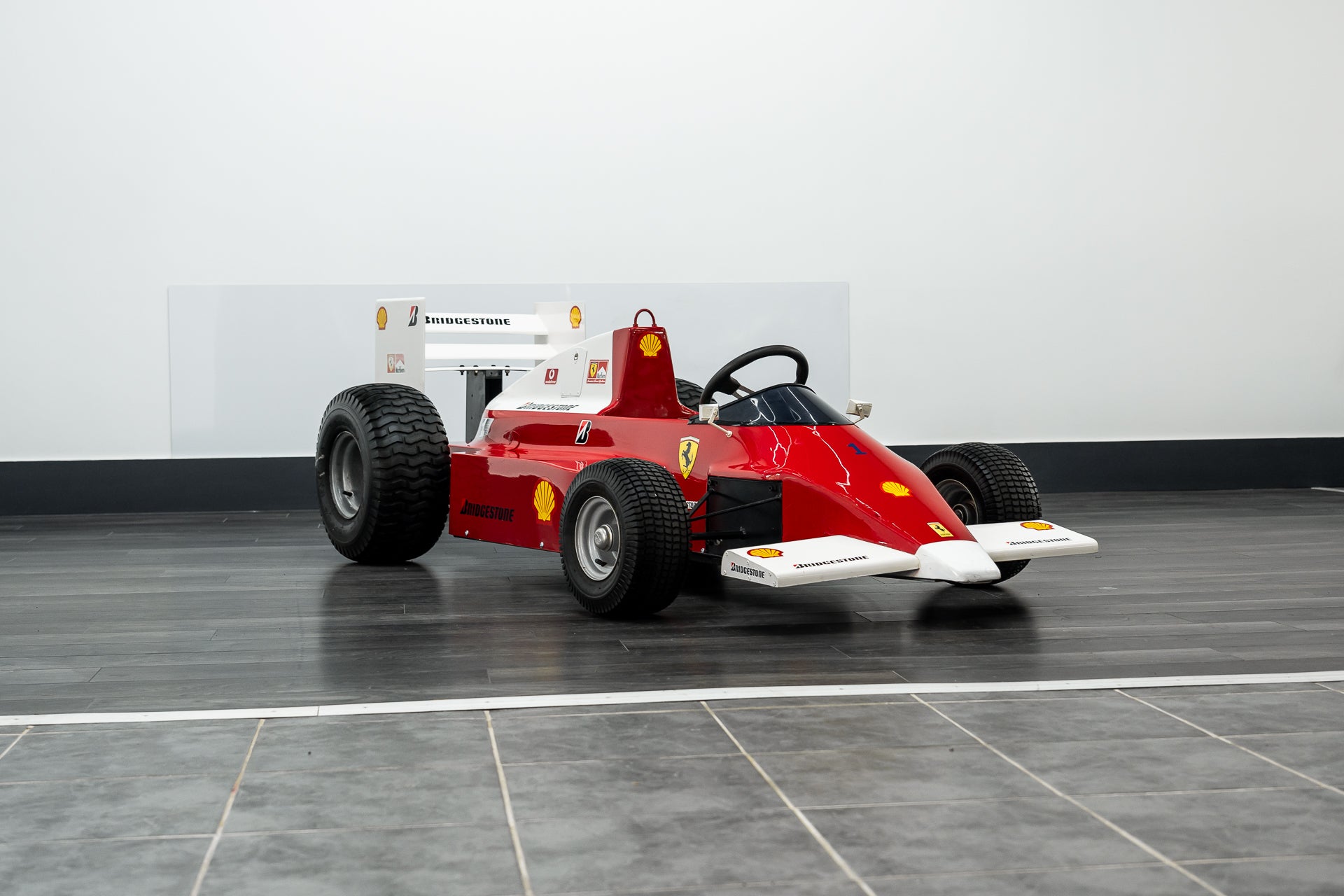 CHILD'S HALF-SCALE FERRARI F1 PETROL CAR 3.5hp *NOW SOLD*