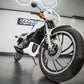 1983 Yamaha RD125LC 2-Stroke Classic Motorcycle White