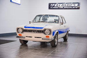1974 Mk1 FORD ESCORT RS2000 WHITE & BLUE DECALS 'COLLECTOR GRADE'