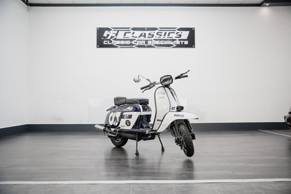 1977 LAMBRETTA ALPHA TAURI F1 TRIBUTE CUSTOM SCOOTER