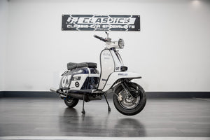 1977 LAMBRETTA ALPHA TAURI F1 TRIBUTE CUSTOM SCOOTER