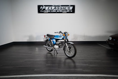 1976 YAMAHA FS1-ED CANDY BLUE 49cc CLASSIC MOPED
