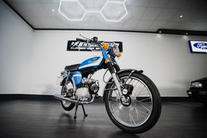 1976 YAMAHA FS1-ED CANDY BLUE 49cc CLASSIC MOPED