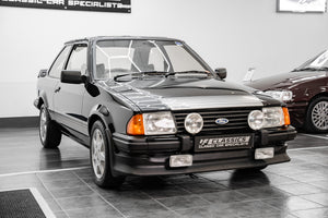 1983 MK3 Ford Escort Rs1600i Black Supreme Example