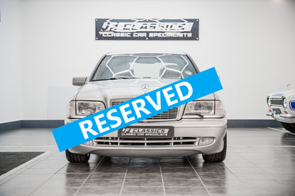 *NOW RESERVED*1998 MERCEDES-BENZ AMG C43 W202 V8 FAMILY OWNED