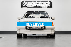 **NOW RESERVED**1986 Mk3 Ford Escort Series-1 Rs Turbo