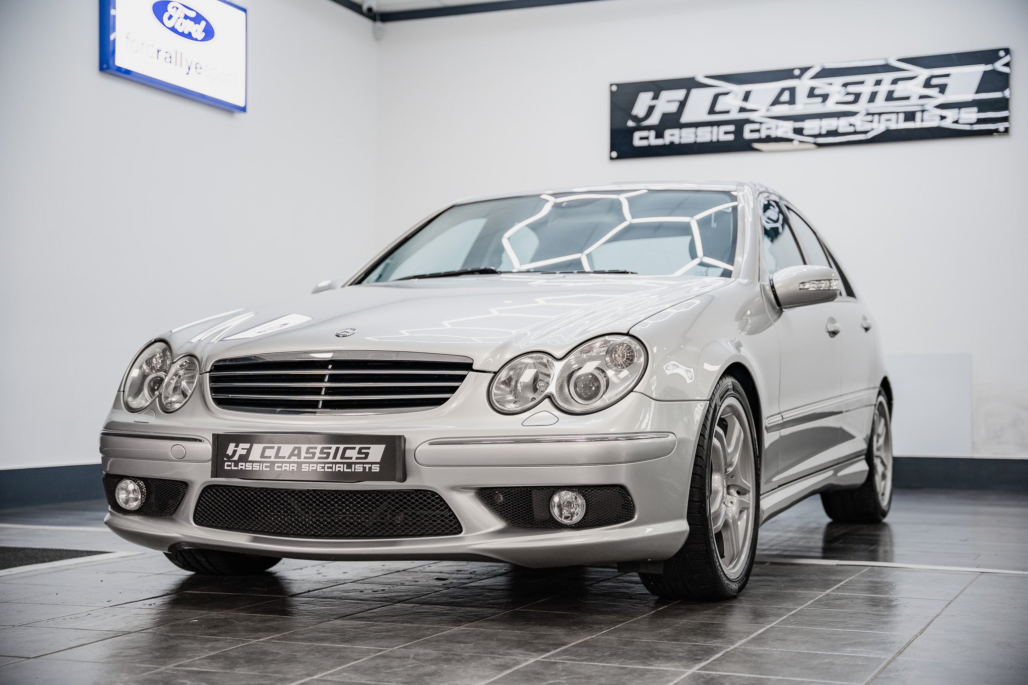 2005 MERCEDES-BENZ AMG C55 W203 V8 'BRILLIANT SILVER'
