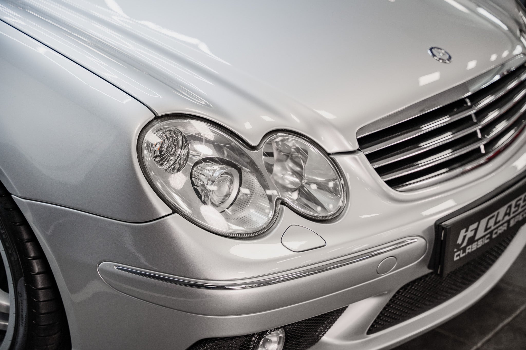 2005 MERCEDES-BENZ AMG C55 W203 V8 'BRILLIANT SILVER'