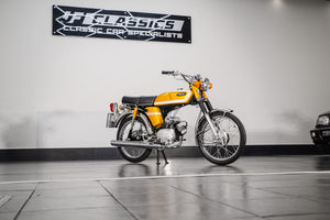 1973 YAMAHA FS1-E 49cc MOPED 'CLASSIC CANDY ORANGE'