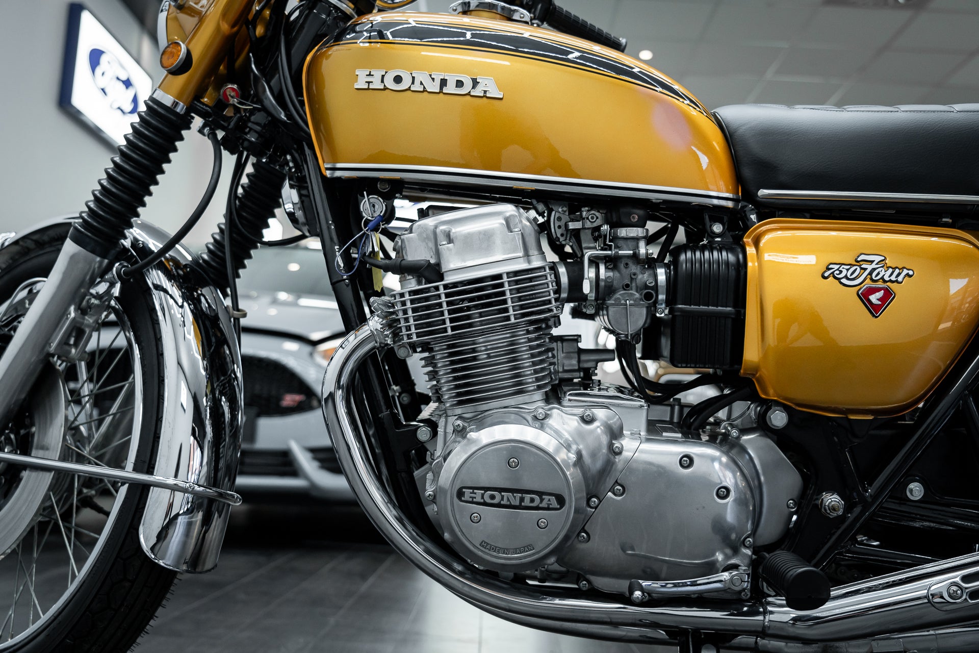 1971 HONDA CB750 FOUR K1 CLASSIC MOTORCYCLE IN CANDY GOLD