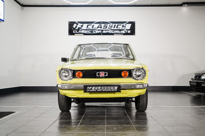 1976 DATSUN 100A CHERRY E10 LIME YELLOW 6822mls FROM NEW