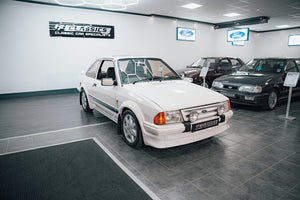 1985 Mk3 Ford Escort Series-1 Rs Turbo 'Diamond White'