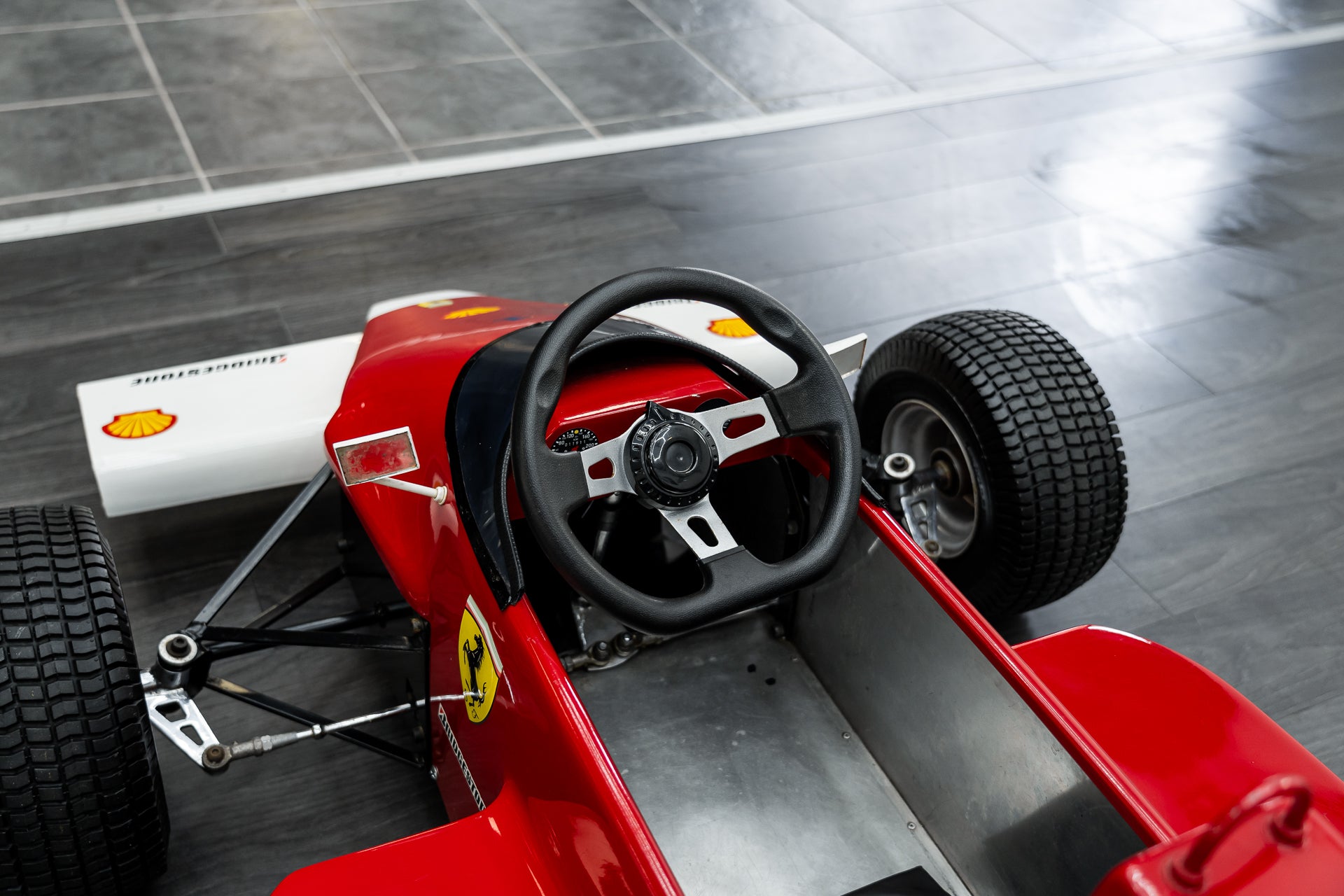 CHILD'S HALF-SCALE FERRARI F1 PETROL CAR 3.5hp *NOW SOLD*