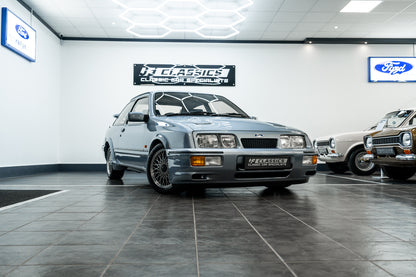 1987 Ford Sierra Rs Cosworth Moonstone Blue Low Miles Stunning Throughout.