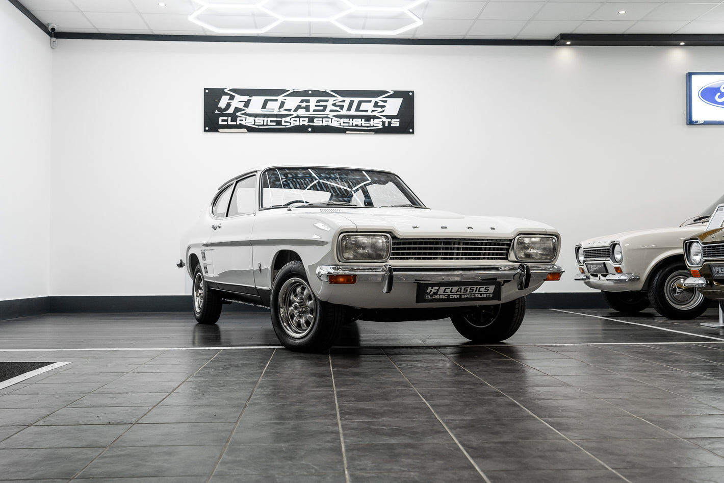 1973 MK1 Ford Capri 1600 XL Diamond White 'ONLY 10252-miles'