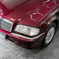 1997 Mercedes-Benz C200 Auto Elegance Ruby Red Metallic