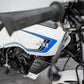 1985 YAMAHA RD80LC 2-STROKE CLASSIC MOTORCYCLE WHITE