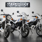 1983 Yamaha RD125LC 2-Stroke Classic Motorcycle White