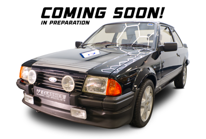 1983 MK3 Ford Escort Rs1600i In Black