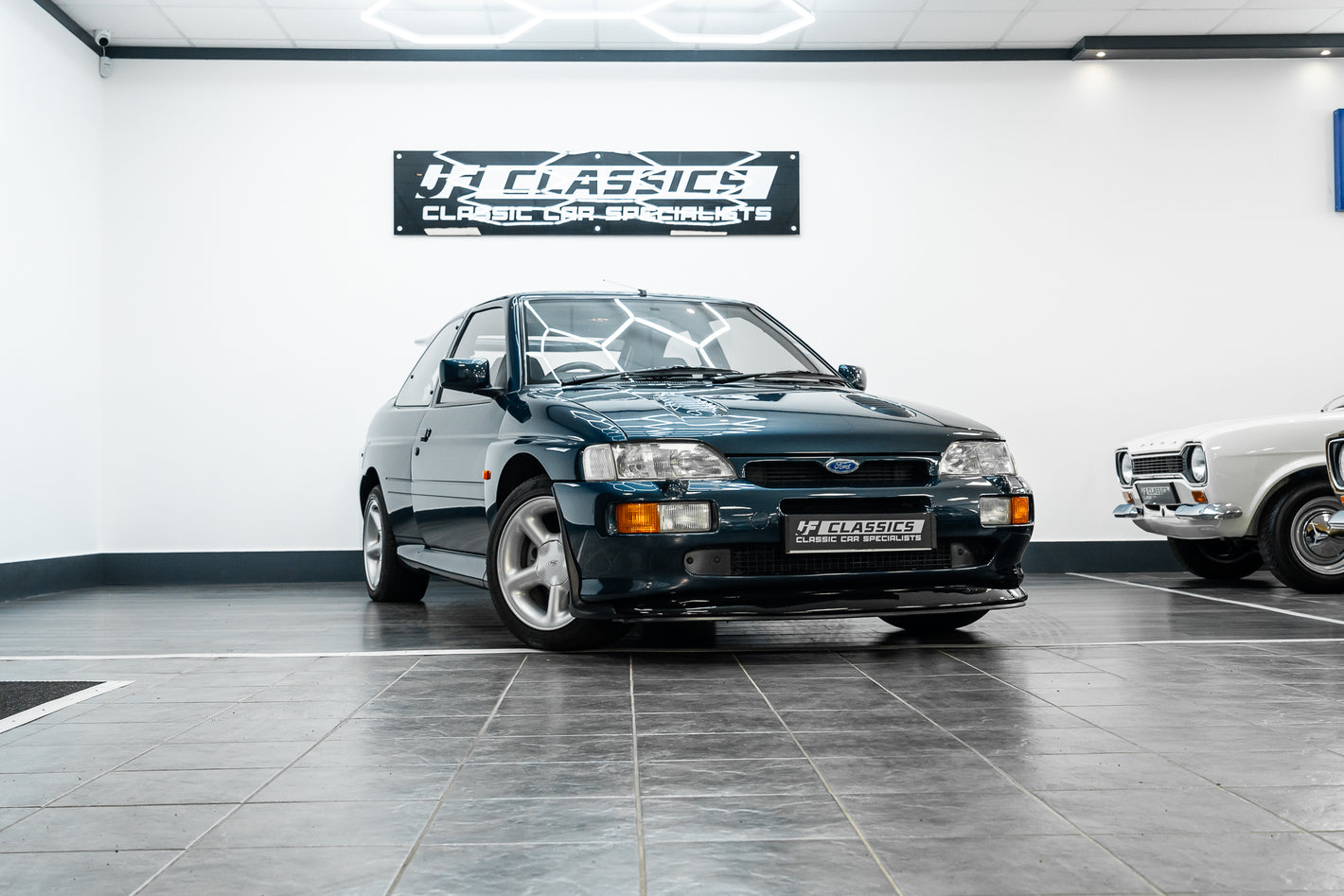 1994 Small Turbo Ford Escort Rs Cosworth Luxury Mallard Green 21901-miles