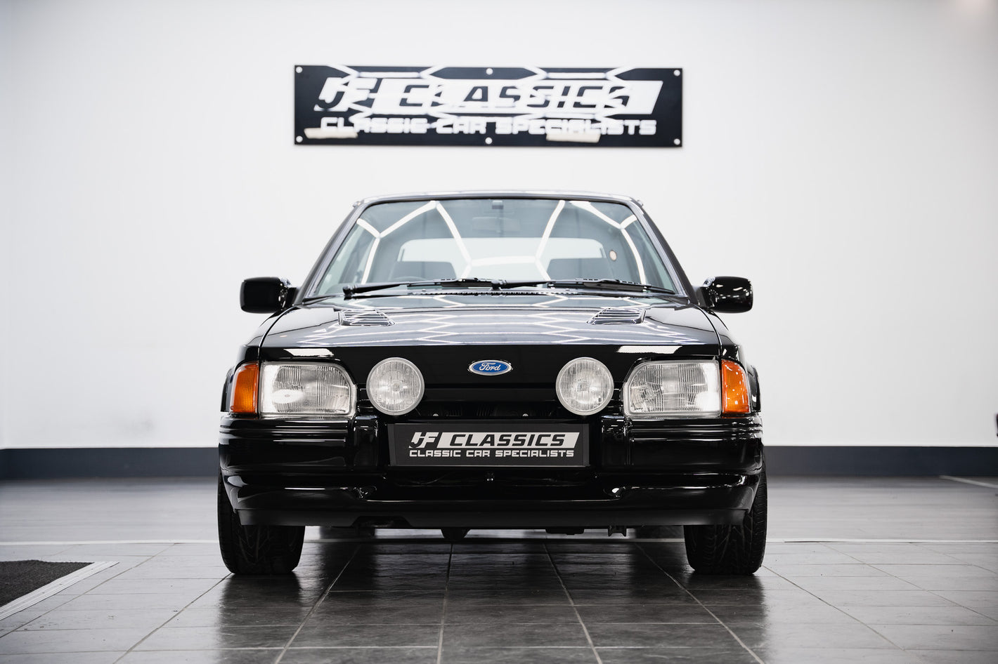 1987 FORD ESCORT RS TURBO S2 BLACK 22456mls
