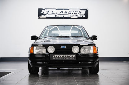 1987 FORD ESCORT RS TURBO S2 BLACK 22456mls