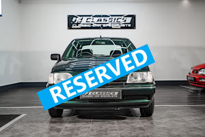 'NOW RESERVED' 1994 Mk3 FORD FIESTA 1.3 FINESSE TOURNALINE GREEN MET