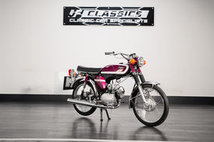1975 YAMAHA FS1-E 49cc 'PURPLE POP' CLASSIC MOPED
