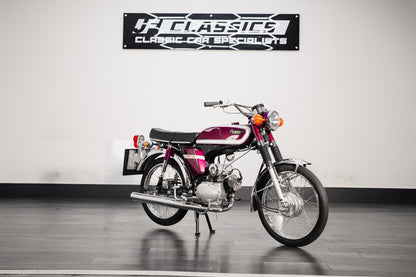 1975 YAMAHA FS1-E 49cc 'PURPLE POP' CLASSIC MOPED