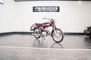 1975 YAMAHA FS1-E 49cc 'PURPLE POP' CLASSIC MOPED