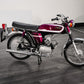 1975 YAMAHA FS1-E 49cc 'PURPLE POP' CLASSIC MOPED