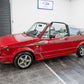 1991 GOLF CLIPPER CABRIOLET 'PAPRIKA RED' 14742 miles