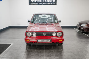 1991 GOLF CLIPPER CABRIOLET 'PAPRIKA RED' 14742 miles