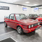 1991 GOLF CLIPPER CABRIOLET 'PAPRIKA RED' 14742 miles