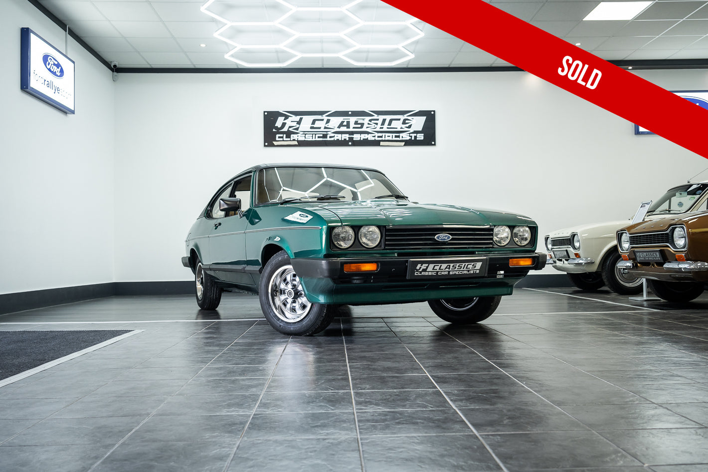 1978 Mk3 Ford Capri 2.0GL, Apollo Green Metallic, 'VERY LOW MILEAGE EXAMPLE'