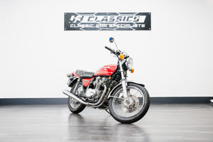 1978 KAWASAKI Z650 CANDY SUPER RED CLASSIC MOTORCYCLE