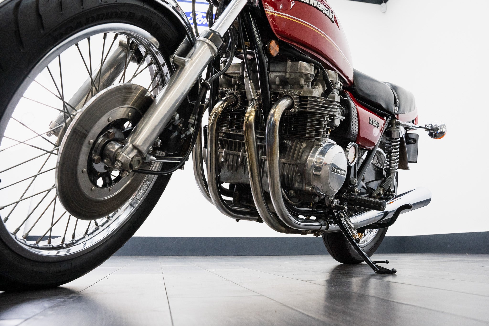 1978 KAWASAKI Z650 CANDY SUPER RED CLASSIC MOTORCYCLE