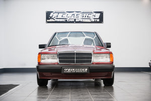 1993 MERCEDES-BENZ W201 190E ALMANDINE RED METALLIC 'ONLY 36092-mls'