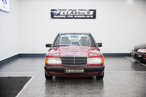 1993 MERCEDES-BENZ W201 190E ALMANDINE RED METALLIC 'ONLY 36092-mls'