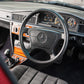 1993 MERCEDES-BENZ W201 190E ALMANDINE RED METALLIC 'ONLY 36092-mls'