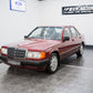 1993 MERCEDES-BENZ W201 190E ALMANDINE RED METALLIC 'ONLY 36092-mls'