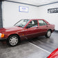 1993 MERCEDES-BENZ W201 190E ALMANDINE RED METALLIC 'ONLY 36092-mls'
