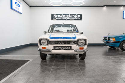 1976 Mk1 FORD ESCORT RS2000 WHITE & BLUE DECALS EXEMPLARY EXAMPLE!