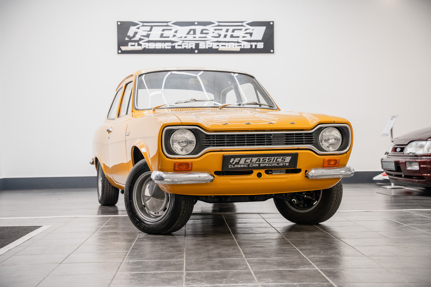 1971 Mk-1 FORD ESCORT RS1600 2-DOOR MAIZE YELLOW