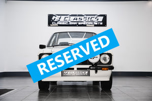 'NOW RESERVED'1980 Mk2 FORD ESCORT 1600 SPORT 'DIAMOND WHITE'
