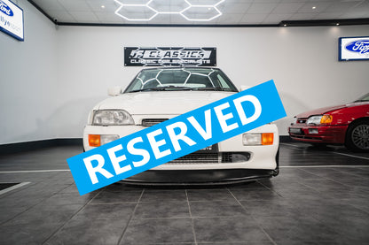 'NOW RESERVED' 1992 FORD ESCORT Rs COSWORTH 'BIG TURBO' DIAMOND WHITE
