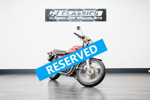 'NOW RESERVED' 1978 KAWASAKI Z650 CANDY SUPER RED CLASSIC MOTORCYCLE