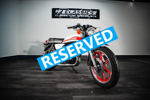 'NOW RESERVED' 1979 YAMAHA RD400F AIRCOOLED 2 STROKE WHITE/RED