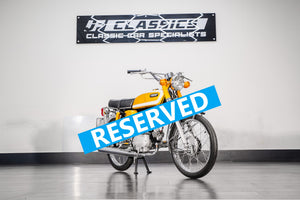 'NOW RESERVED' 1973 YAMAHA FS1-E 49cc MOPED 'CLASSIC CANDY ORANGE'