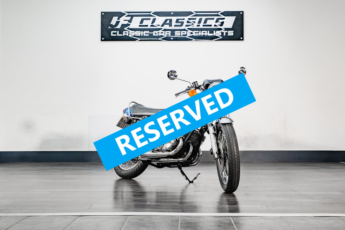 'NOW RESERVED'1975 KAWASAKI KH500 A8 2 STROKE TRIPLE 'SKY CANDY BLUE'